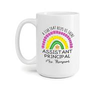 Principal Adjoint Vedette Qui Nous Aide Tasse À Thé Durable Mug Unique Tasse À Café Idée Cadeau Pour Noël Anniversaire Collègue 330Ml