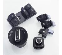 principal lève vitre électrique Pour VW Pour Golf 5 6 Pour Mk5 6 Pour Jetta 5 6 Pour Passat B6 Pour Touran Pour Siège Interrupteur Phare Interrupteur Principal Fenêtre Électrique(C)