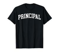 Principale école Minimaliste directrice T-Shirt Graphique avec Valeur