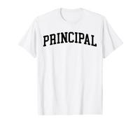Principale école Minimaliste directrice T-Shirt Graphique avec Valeur