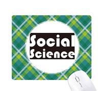 principaux cours et social science noir réseaux verte grille pixel tapis de souris