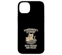 Principe d'incertitude du Chat Meme Schrödinger Physique quantique Coque pour iPhone 14 Plus