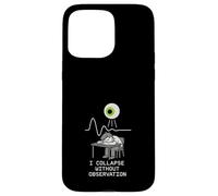 Principe d'incertitude du Chat Meme Schrödinger Physique quantique Coque pour iPhone 15 Pro Max
