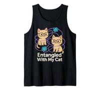 Principe d'incertitude du Chat Meme Schrödinger Physique quantique Débardeur