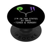 Principe d'incertitude du Chat Meme Schrödinger Physique quantique PopSockets PopGrip Adhésif
