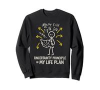 Principe d'incertitude du Chat Meme Schrödinger Physique quantique Sweatshirt