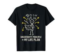 Principe d'incertitude du Chat Meme Schrödinger Physique quantique T-Shirt