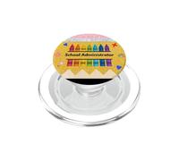 Principe du Vice-doyen Principal de l'enseignant administrateur d'école PopSockets PopGrip pour MagSafe