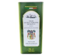 Principe Pignatelli di Monteroduni - Huile d'olive extra vierge 100% italienne, extraite à froid et filtrée, bidon de 5L, mélange fruité moyen, EVO de qualité du Molise