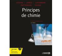 Principes de chimie 2017 - Peter William Atkins - De Boeck Supérieur - broché - Etude