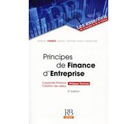 PRINCIPES DE FINANCE D'ENTREPRISE. CORPORATE FINANCE. CREATION DE VALEUR