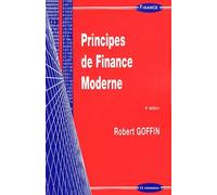 Principes De Finance Moderne