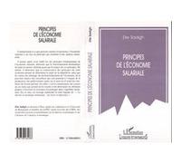 Elie Sadigh – Principes de l'économie salariale – Conditions d'un fonctionnement harmonieux – Broché