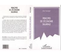 Elie Sadigh – Principes de l'économie salariale – Conditions d'un fonctionnement harmonieux – Broché