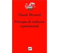 Principes de médecine expérimentale