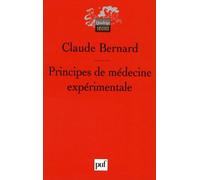 Principes De Médecine Expérimentale