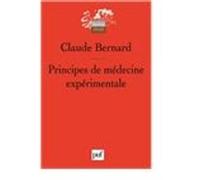 Principes de médecine expérimentale