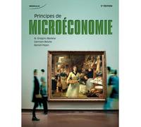 Principes de microéconomie - Mankiw Gregory - Modulo Inc - broché - Manuel