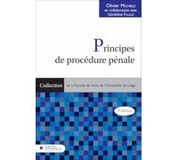 Principes de procédure pénale