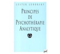 Principes de psychothérapie psychanalytique