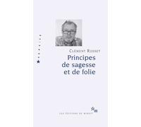 Principes de sagesse et de folie