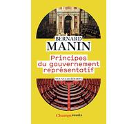 Principes du gouvernement représentatif