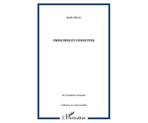 Principes et conduites - - Emile Ollivier - L'harmattan - Livre