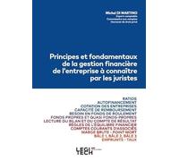 Principes et fondamentaux de la gestion financière de l'entreprise à connaître par les juristes