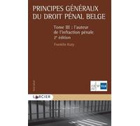 Principes généraux du droit pénal belge