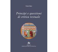Principi e questioni di critica testuale