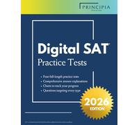 Principia Education Digital SAT Prep: 4 Full-Length Practice Tests for the Digital SAT