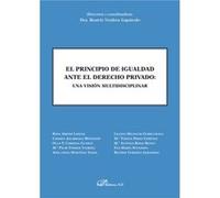 Principio De Iguladad Ante El Derecho Privado - [Livre en VO] Aa Vv (Auteur)