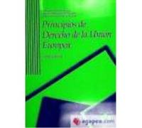 Principios De Derecho De La Uni - PANIAGUA Paniagua (Auteur)