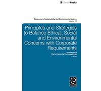 Principles And Strategies To Balance Ethical, Social And Environmental Concerns With Corporate Requirements