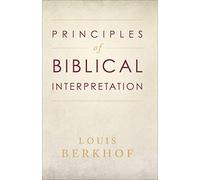 Principles of Biblical Interpretation