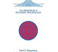 Principles of Buddhist Psychology