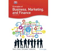 Principles Of Business, Marketing, And Finance