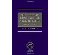 Principles Of Contract Interpretat 2e C
