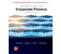 Principles of Corporate Finance ISE by Alex Edmans Alex Edmans (Auteur)