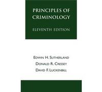 Principles of Criminology by David F. Luckenbill David F. Luckenbill, Donald Ray Cressey, Edwin H. Sutherland (Auteur)