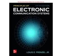 Principles Of Electronic Communication Systems Ise