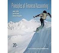 Principles of Financial Accounting Publisher: McGraw-Hill/Irwin; 20 edition