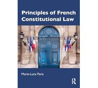 Principles of French Constitutional Law