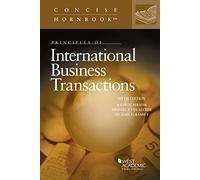 Principles Of International Business Transactions