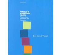 Principles of International Politics Bruce Bueno De Mesquita (Auteur)