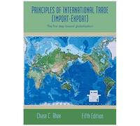 Principles Of International Trade (Import-Export)
