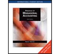 Principles Of Managerial Accounting