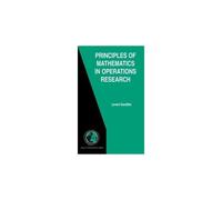 Principles Of Mathematics In Operations Research