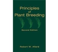 Principles of Plant Breeding by Allard Hardcover Book R. W. Allard (Auteur)