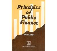 Principles Of Public Finance
